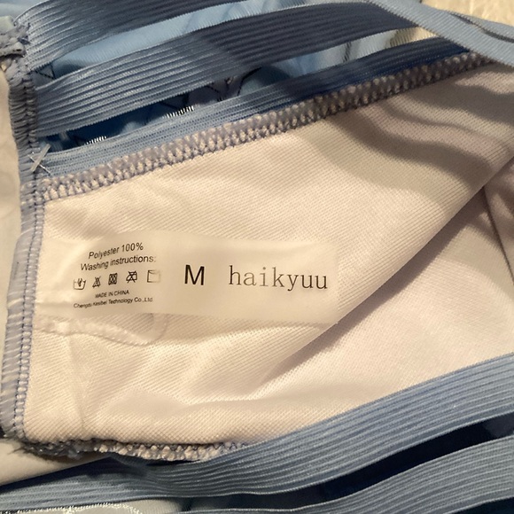 Women Anime |One Piece Kawaii Front Crossover lSwim Suit Hollow Out Shark | Sz M - Picture 8 of 9